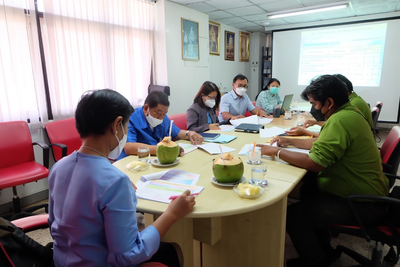 title - ผู้ตรวจราชการกรม ประชุมติดตามผลการดำเนินงานตามแผนการตรวจราชการ ส.ป.ก. ประจำปีงบประมาณ พ.ศ. 2565 รอบที่ 2 เขตตรวจราชการที่ 3 ณ ส.ป.ก. กาญจนบุรี